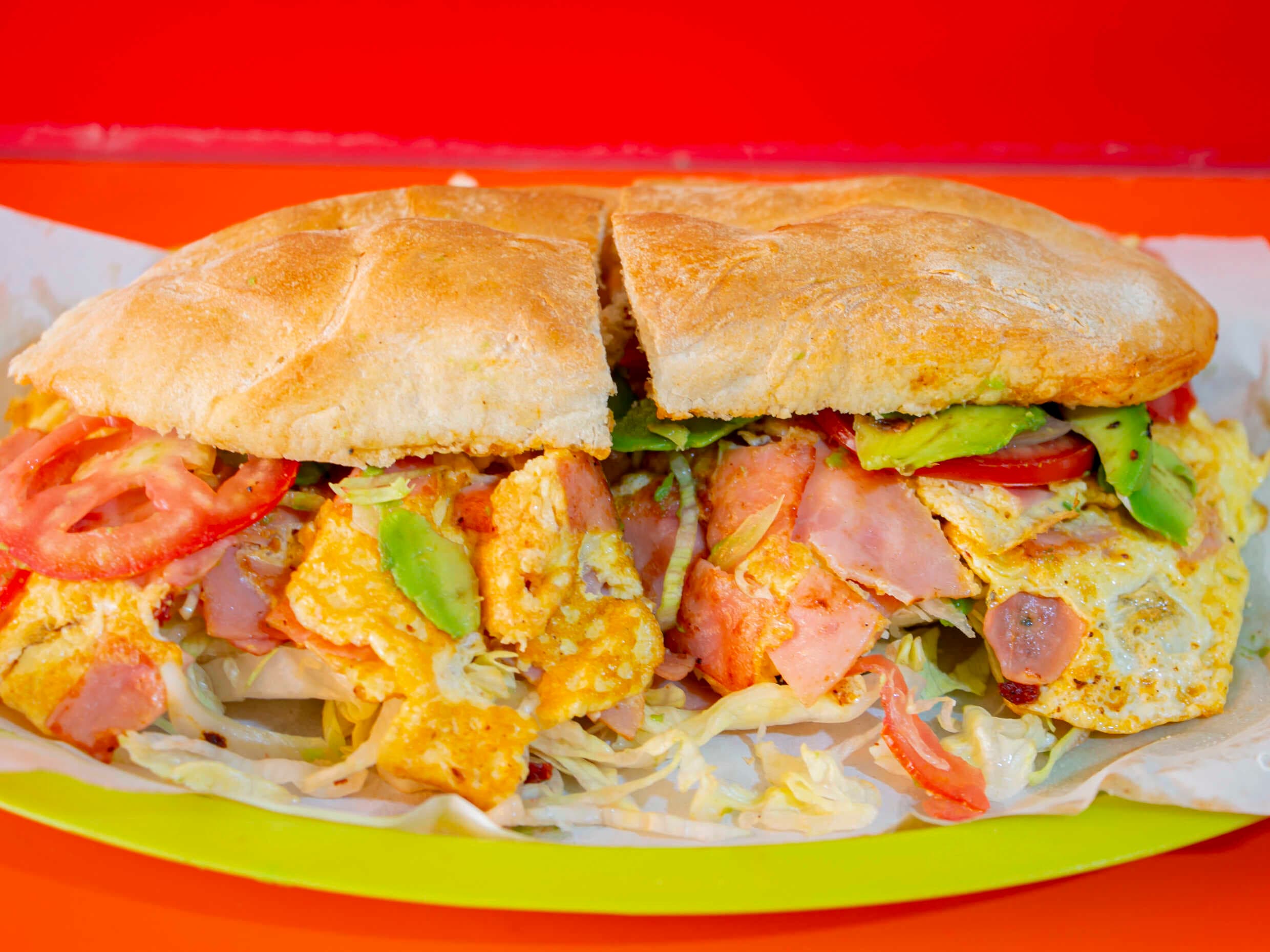 TORTA DE JAMÓN CON HUEVO
