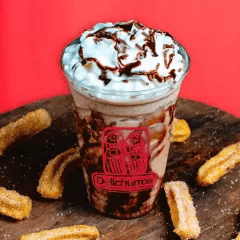 Frappé + Churro Relleno