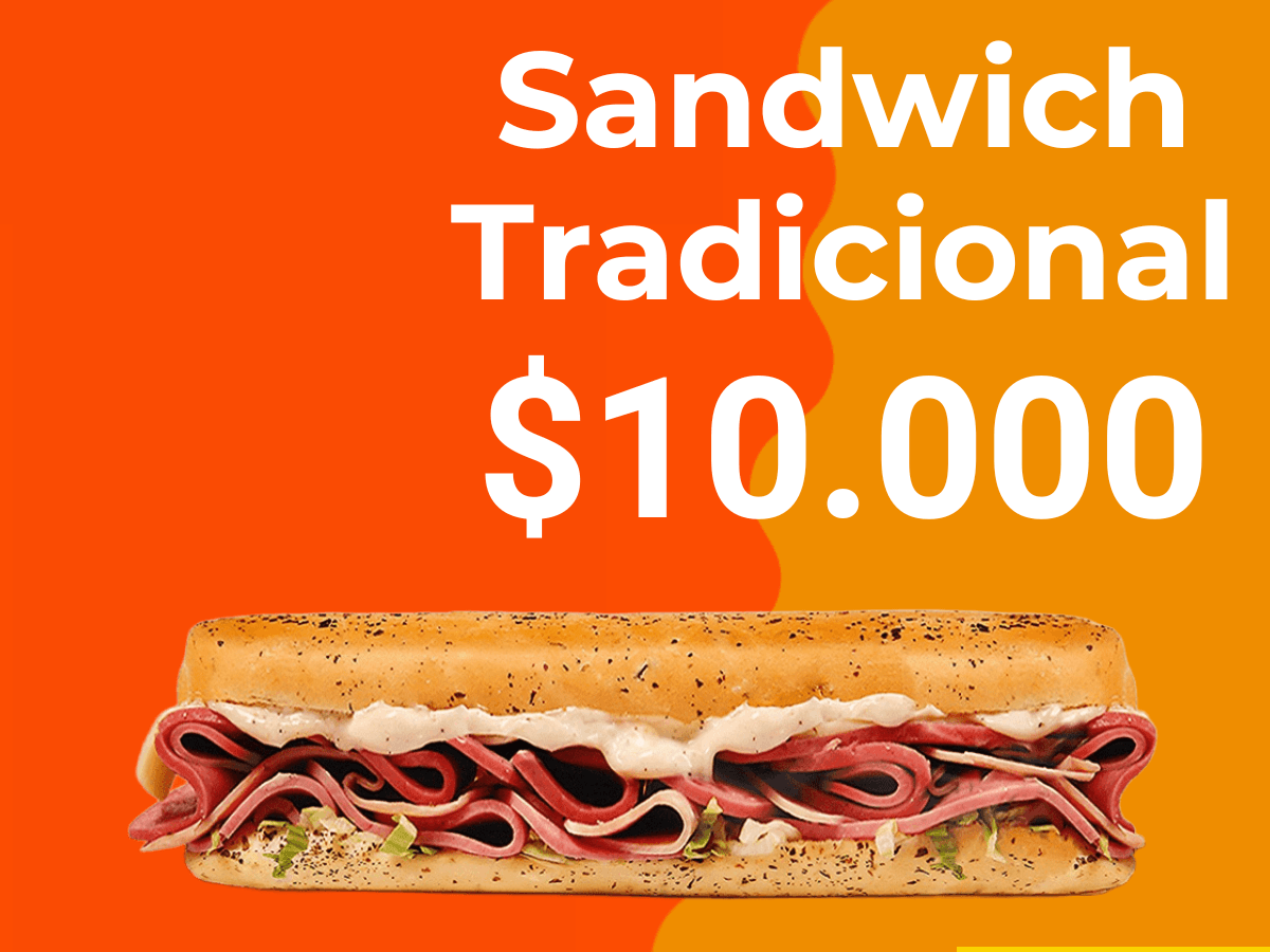 Sándwich Gourmet (Cafam Floresta)