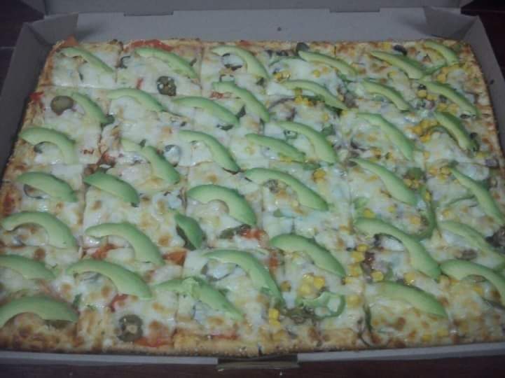 Pizza familiar 12 rebanadas Vegetariana