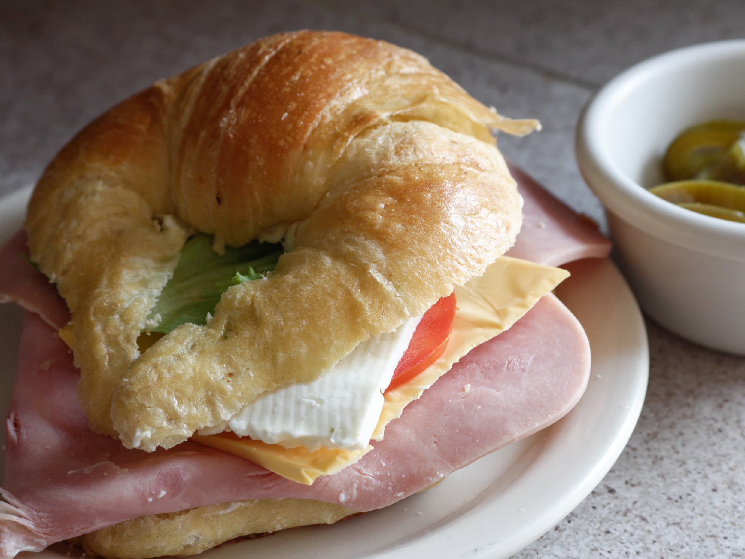 Croissant de Jamón de Pavo