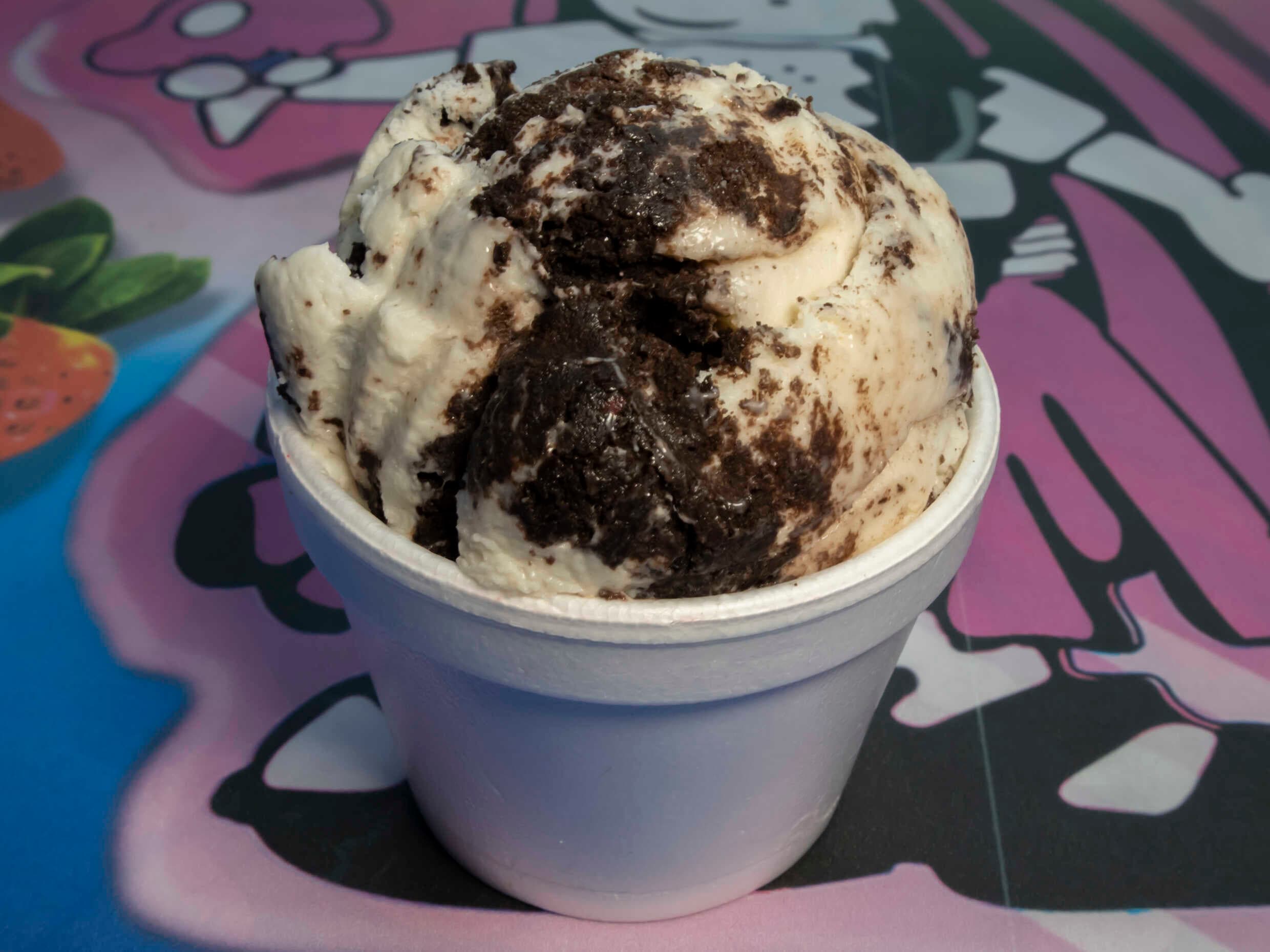 Helado de Oreo