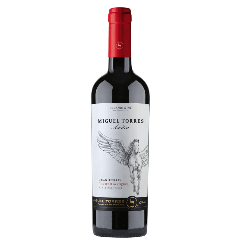Vino Tinto Andica Cabernet Sauvignon Gran Rva. .750