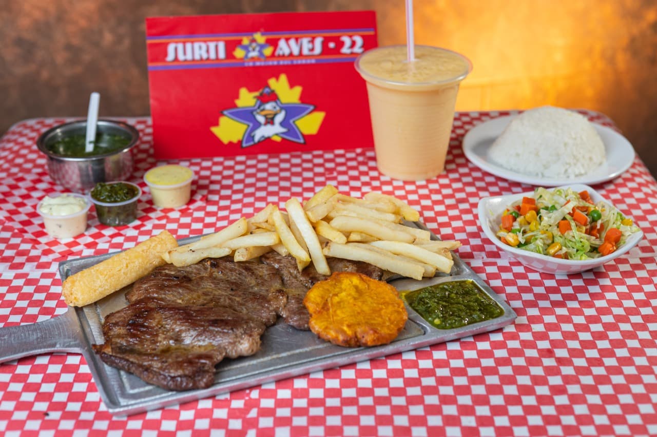 Carne Asada + Bebida