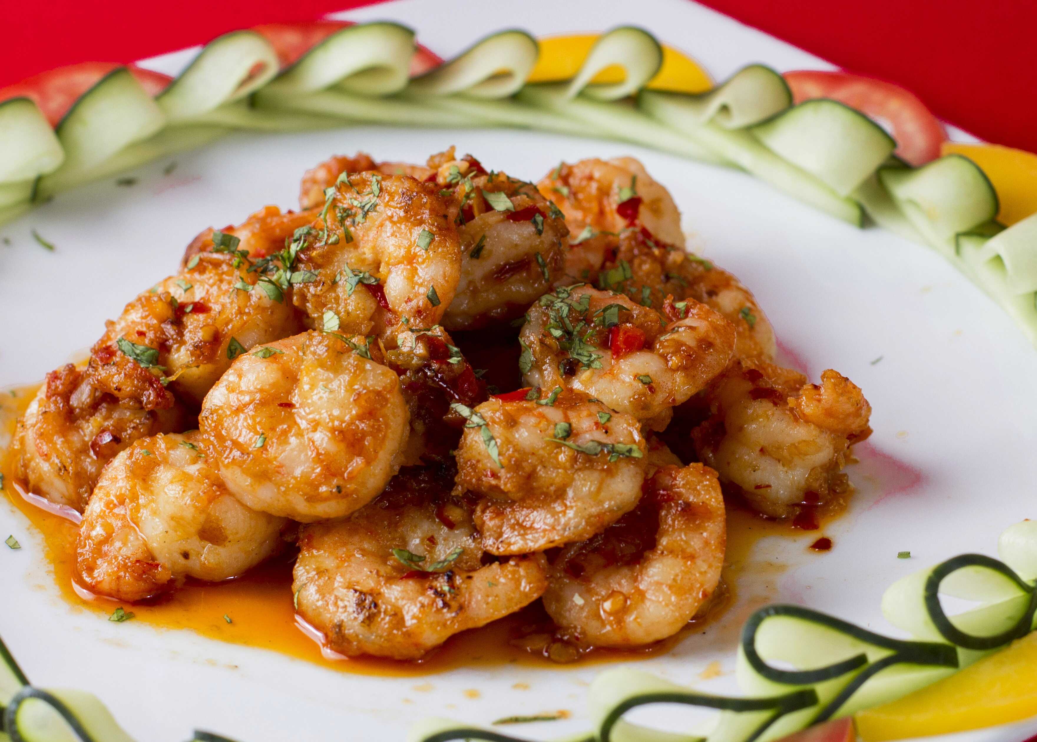 Langostinos Picantes