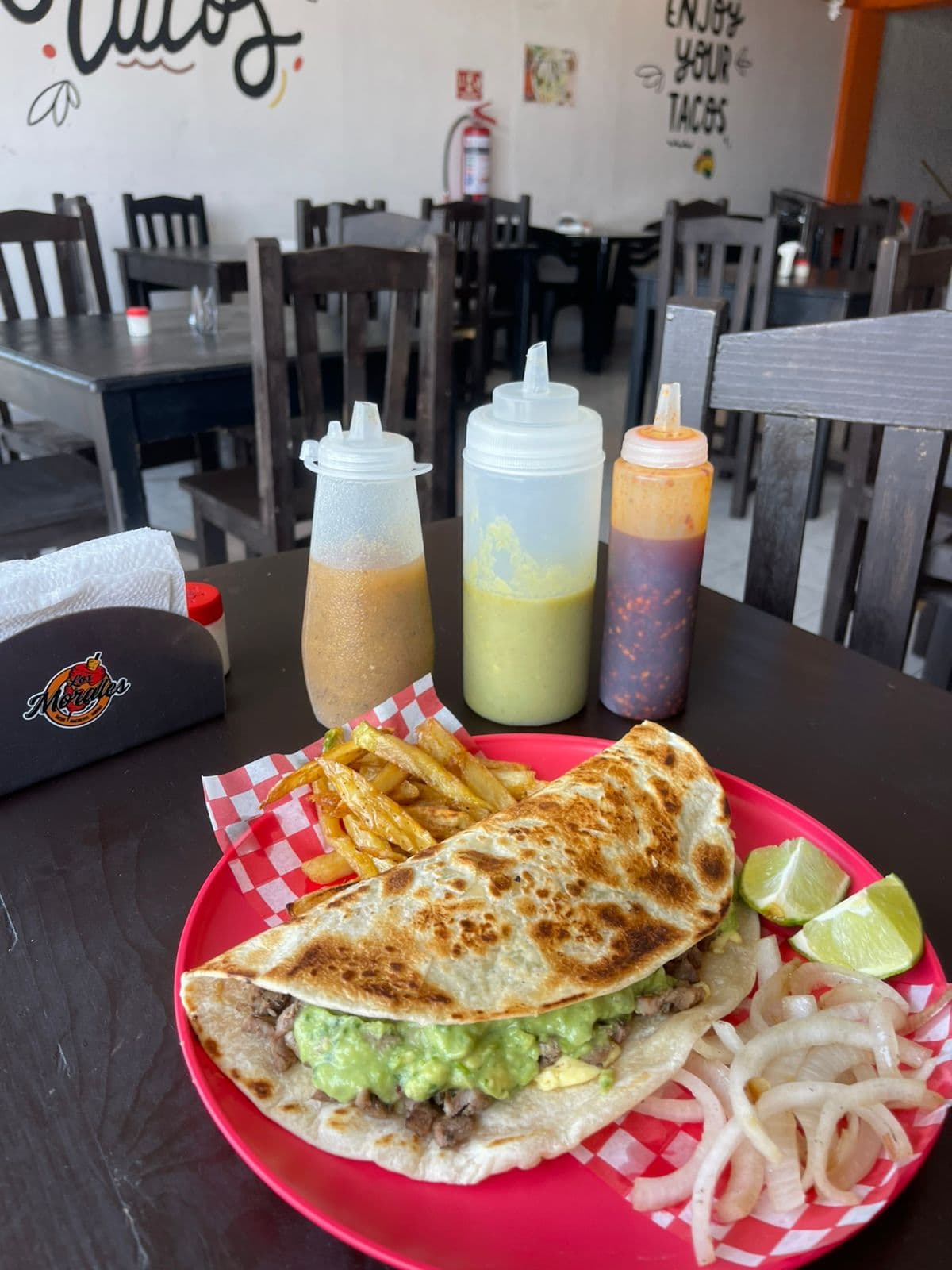 Norteña (Quesadilla Gigante - Incluye Papas)