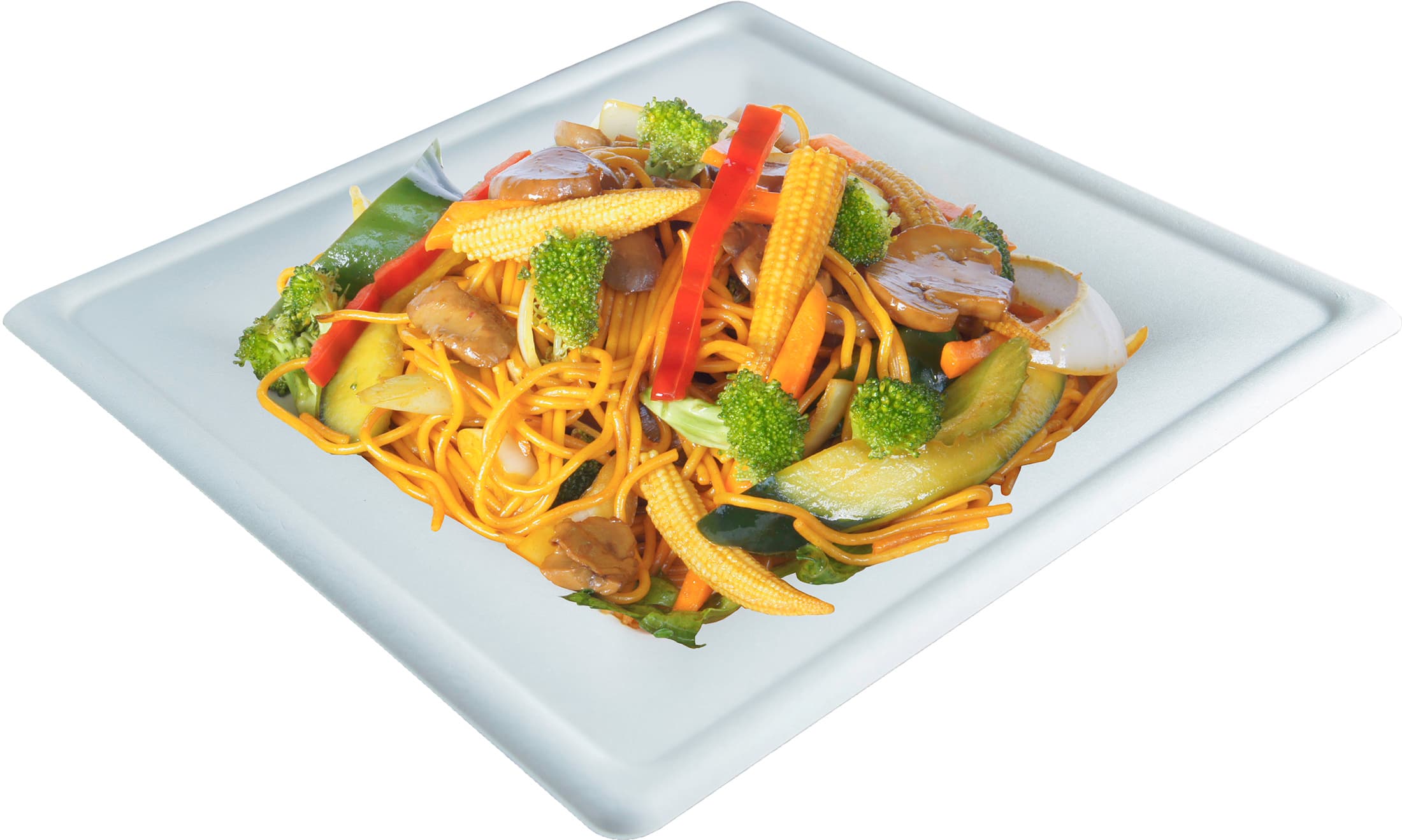 Tallarín con Vegetales