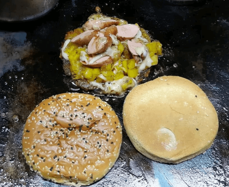 Hamburguesa Hawaiana