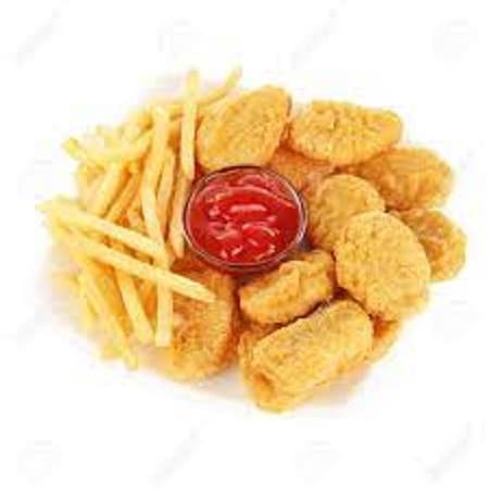 Nuggets con Papas