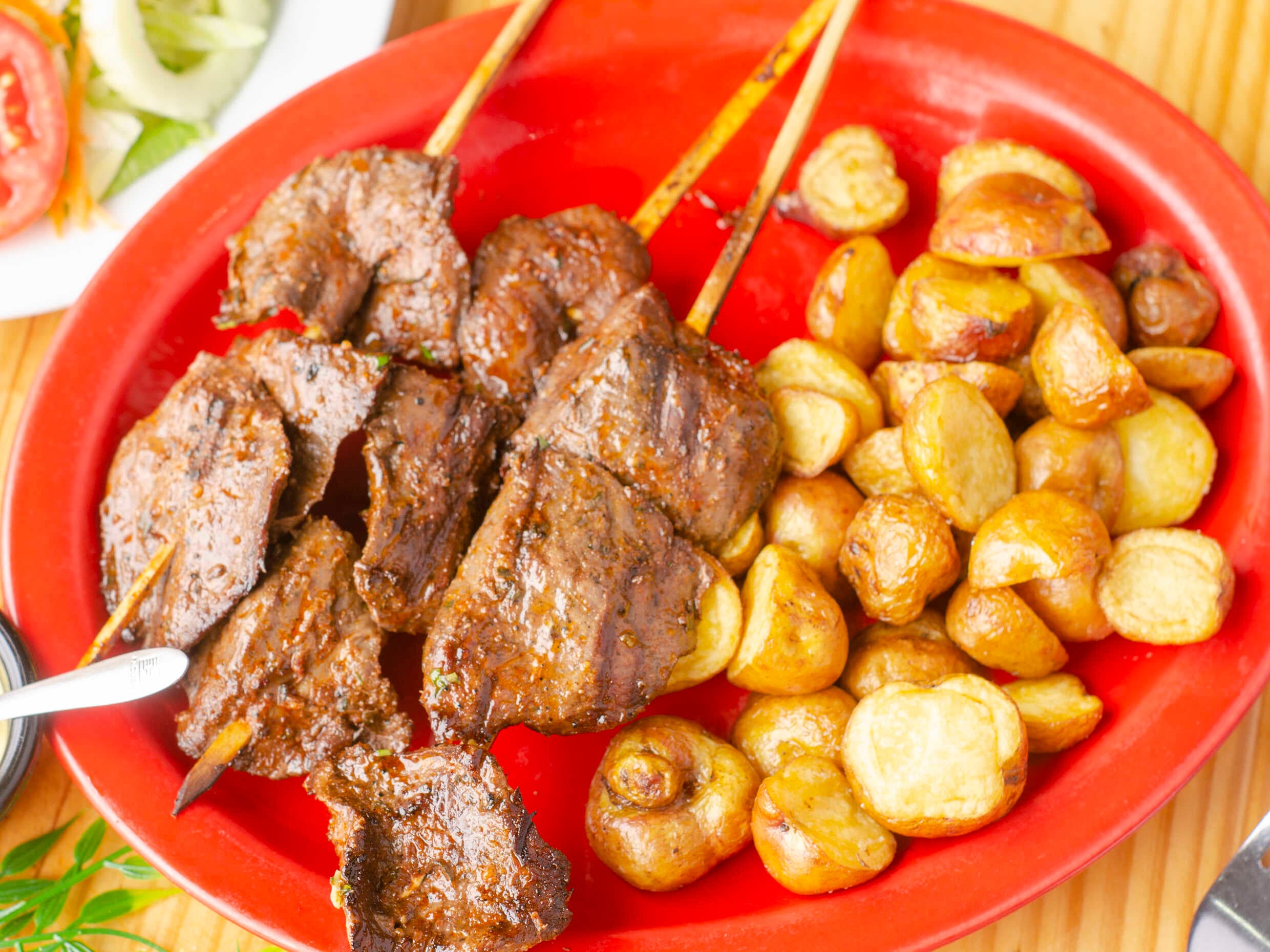 Anticuchos 3 uds