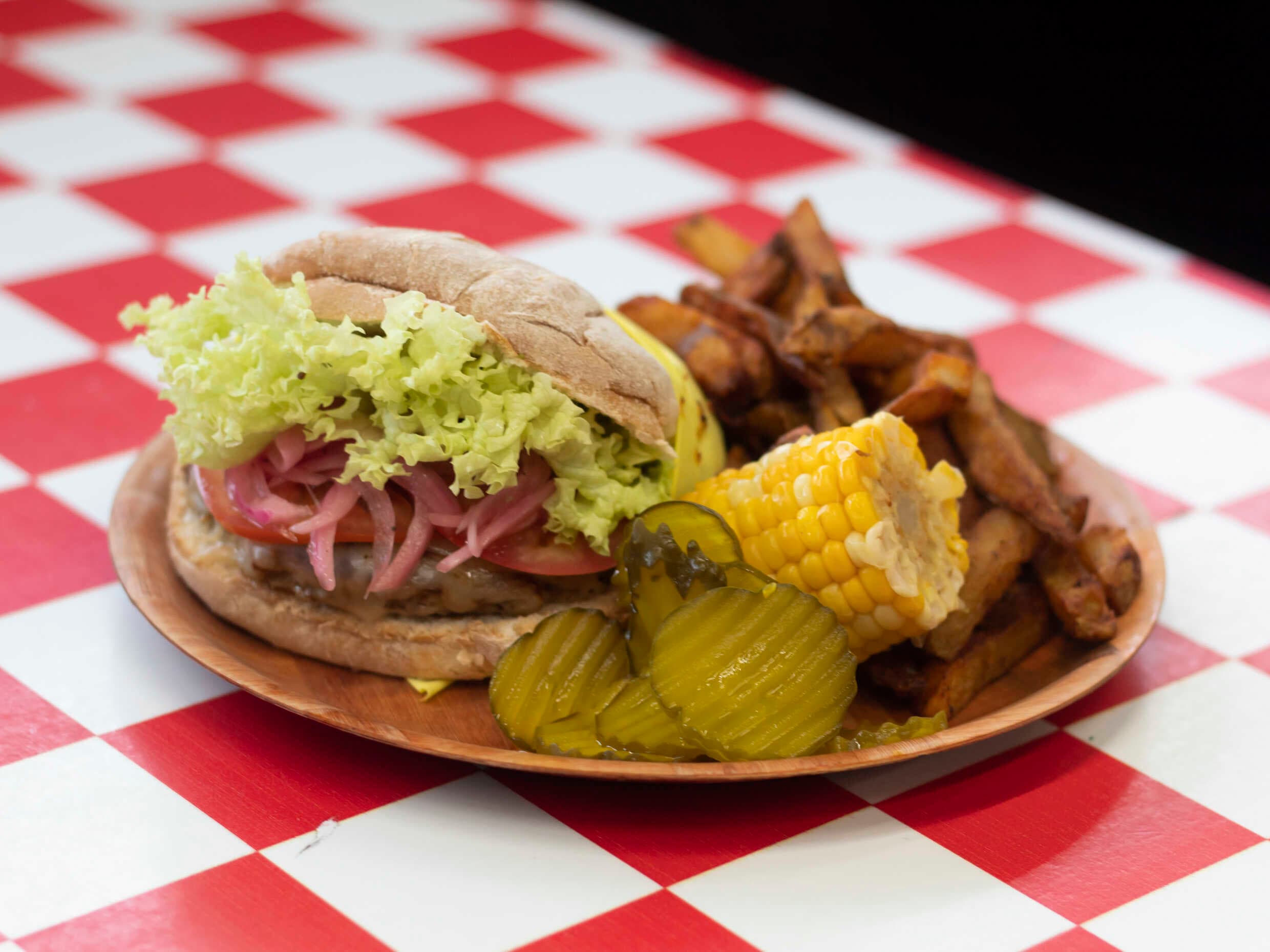 Hamburguesa de Bufalo