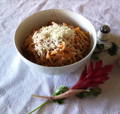 Espaguetti rojo