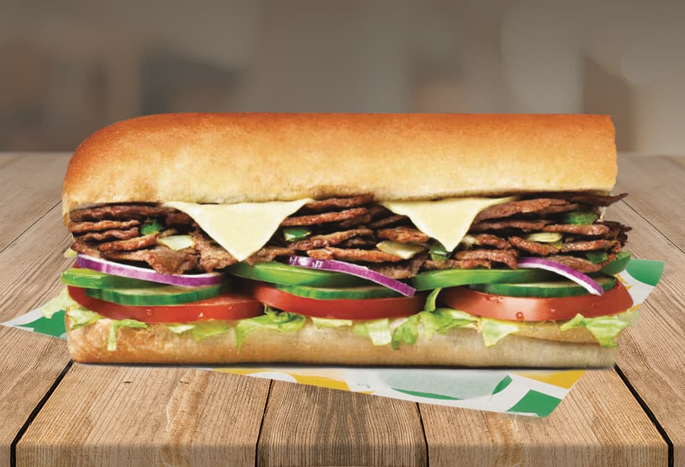 Sub de Steak and Cheese 15 cm