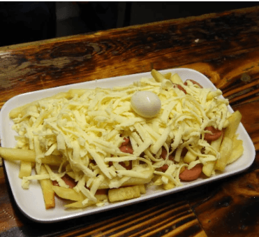 Salchipapas Especial