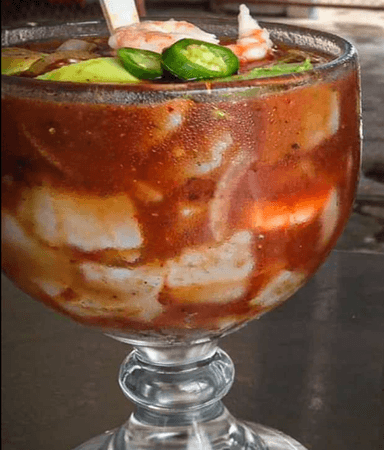 Copa de Callo, Camarón y Pulpo