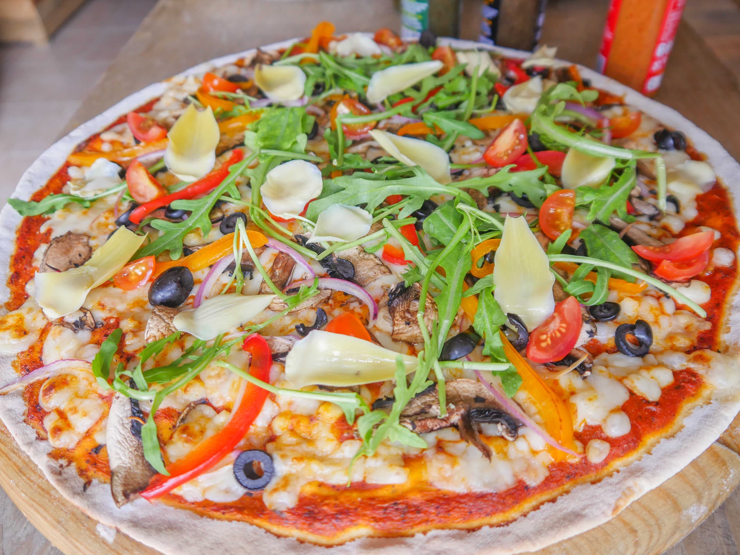 Pizza Vegetariana Chica
