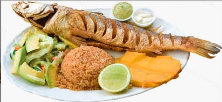 Bandeja con Corbina Entera