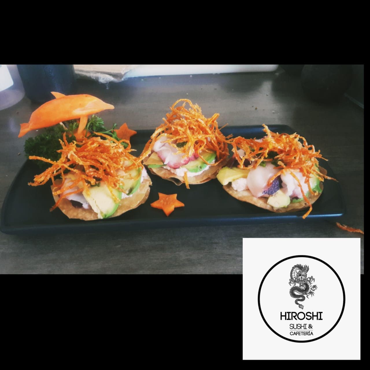 Tostadas de Salmón Spicy