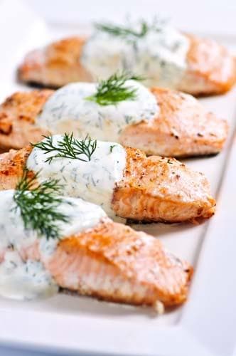Salmón en Crema de Rocoto