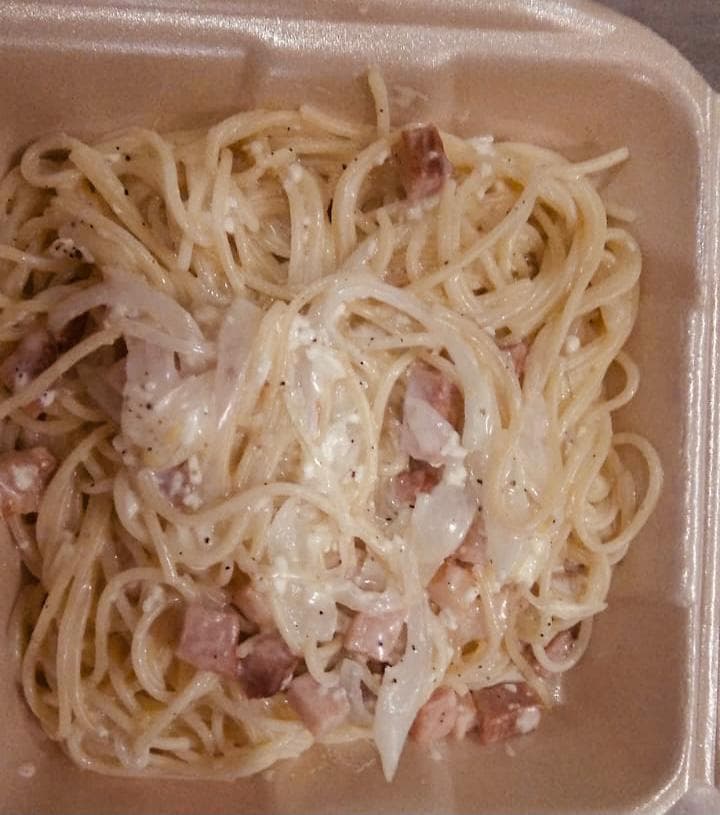 Espagueti a la Crema