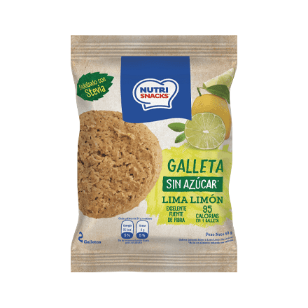 Galleta Lima Limón Nutri Snacks Bolsa 48 g