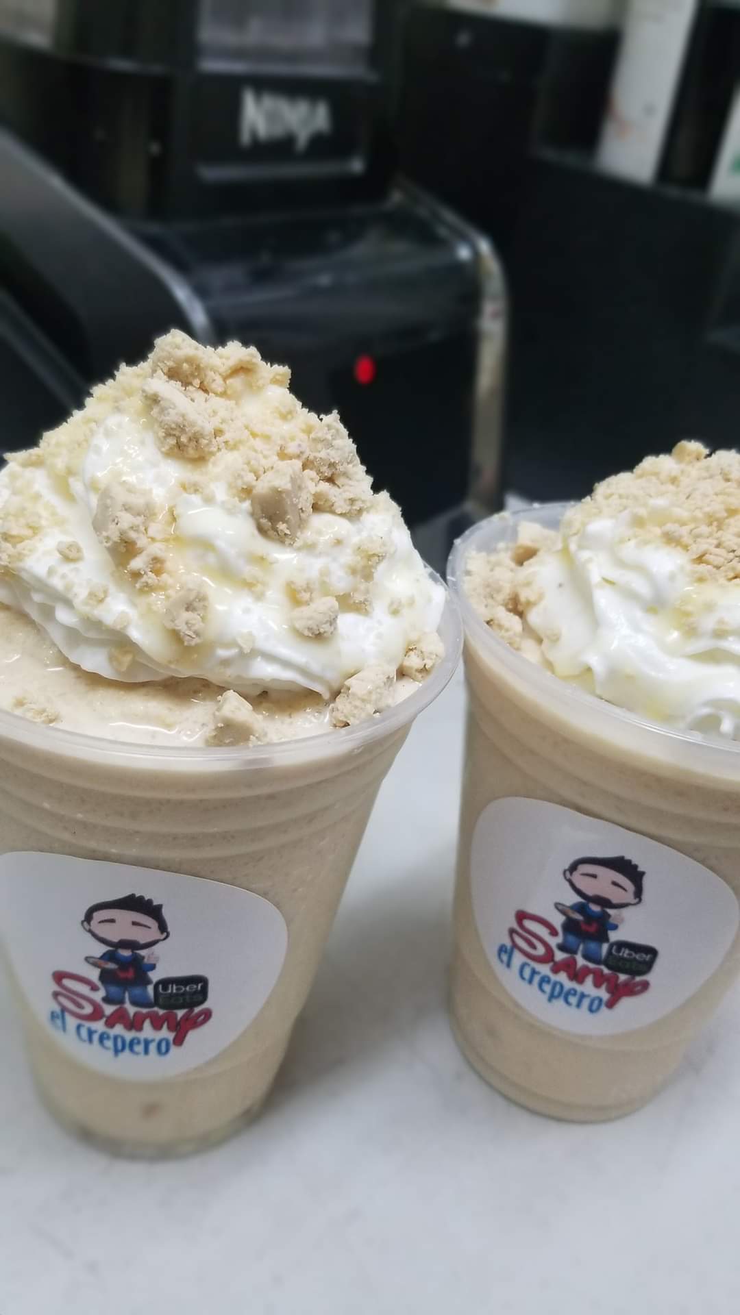 Frappé Mazapán