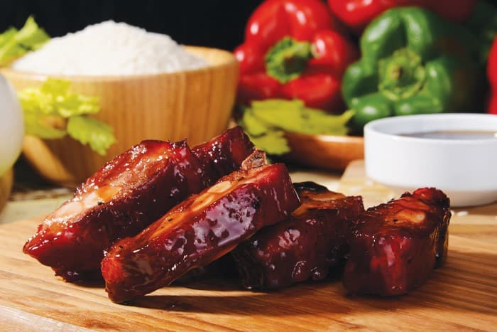 Costilla a La BBQ (Chica 10 pzs) 甜排骨10块