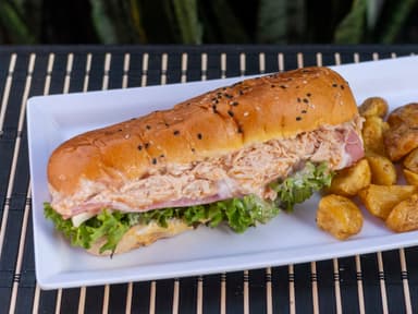 Sándwich Jamón y Queso 20 cm