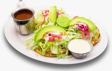 GORDITAS ORDEN CON 3 PZ