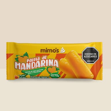 Paleta fruta Mandarina