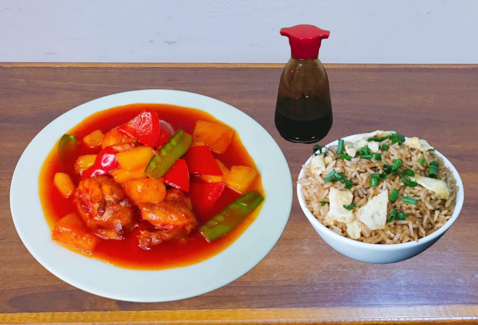 Pollo con Piña