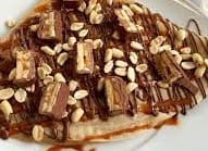 Crepa Chocolate Snickers