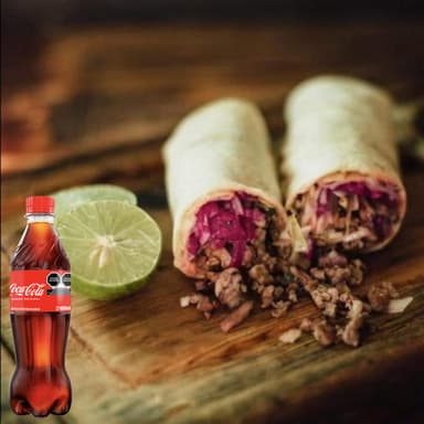 Burrito de Asada con Queso