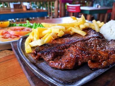 Churrasco Con Sopa & Jugo