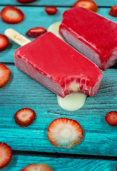 Paleta de Fresa