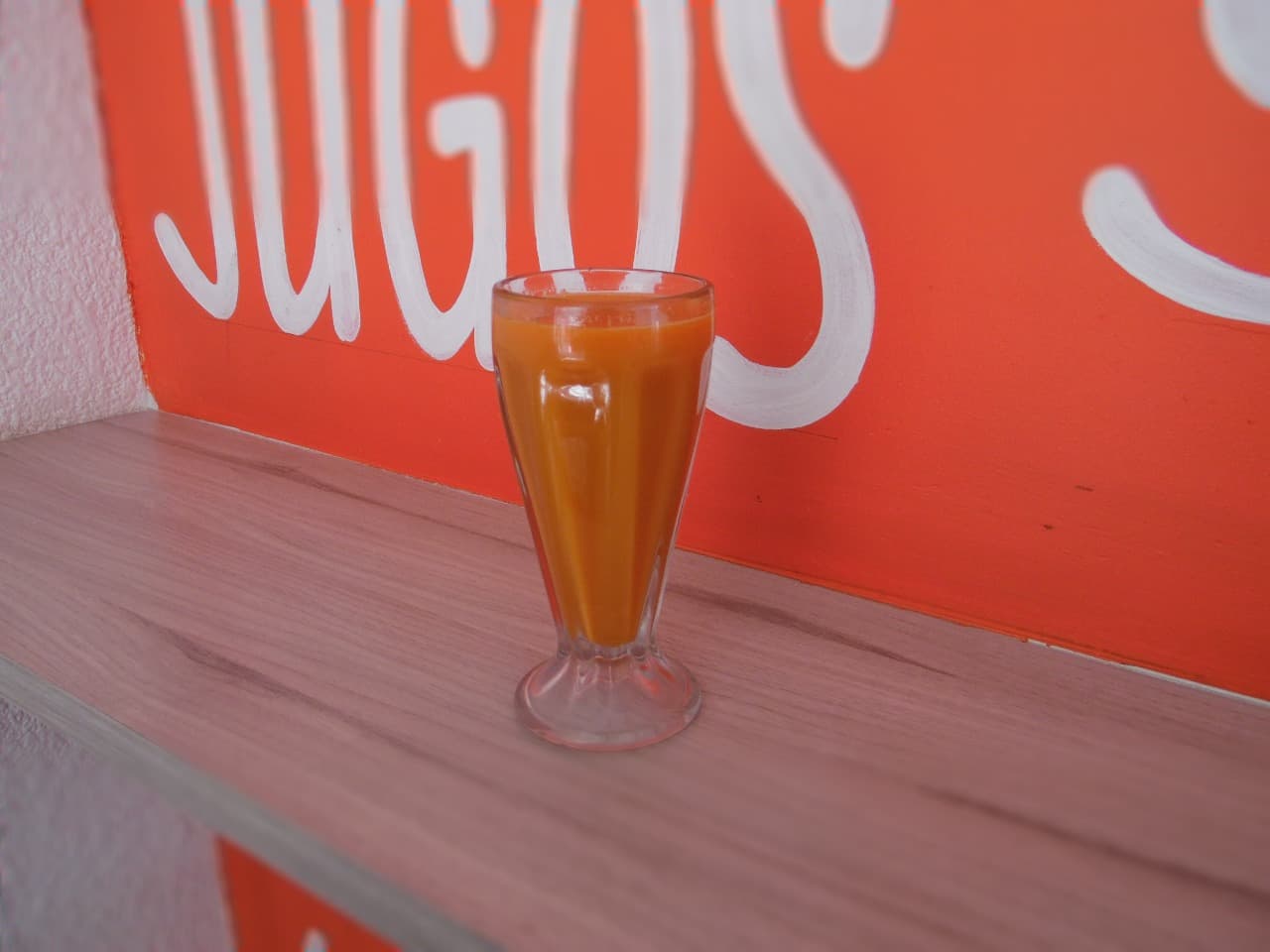 Jugo Natural de Naranja con Papaya
