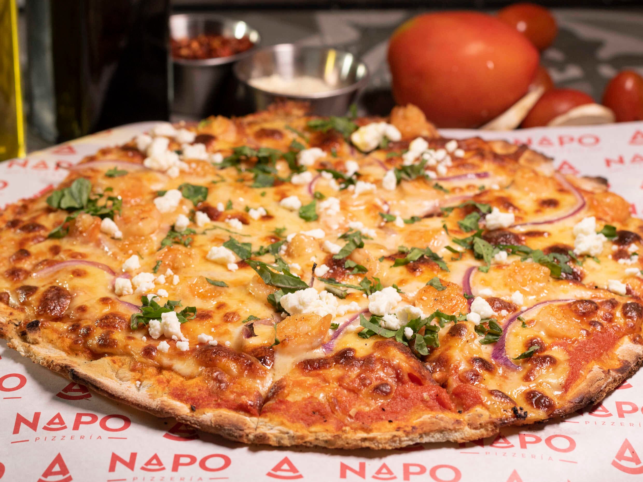 Pizza Camarones