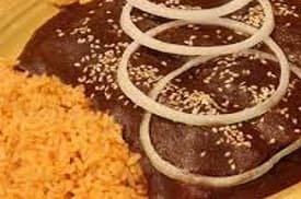Enchiladas de Mole Poblano