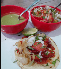 Taco  de Salchicha Alemana