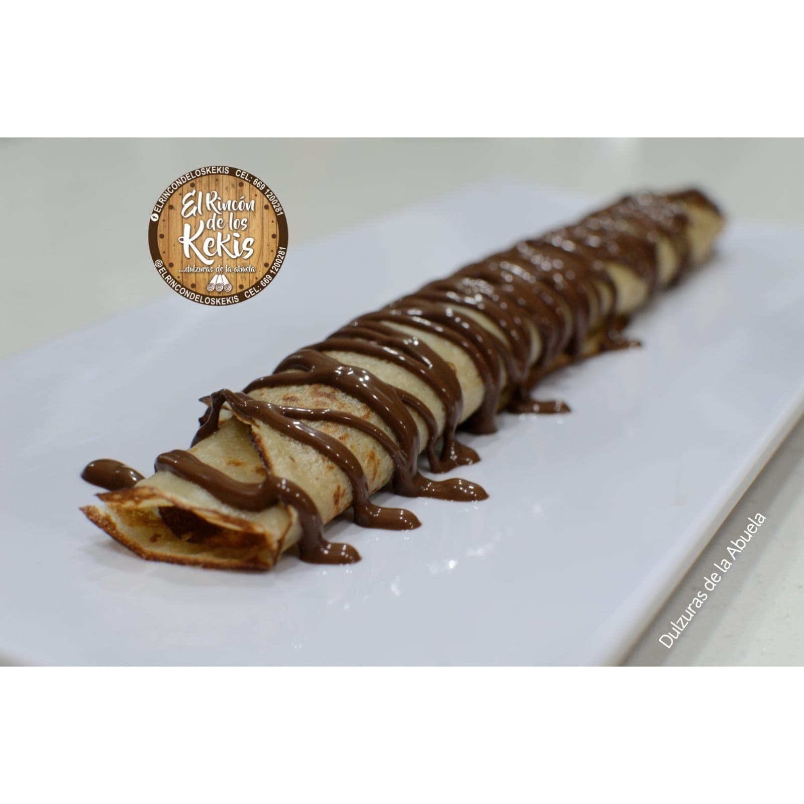 Keki con Nutella