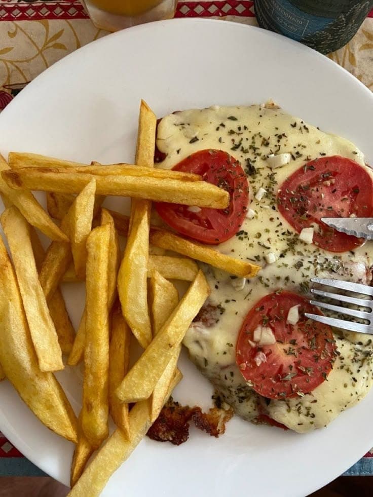 Milanesa Napolitana de Res Personal