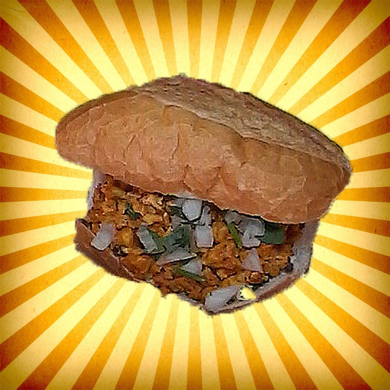 Torta de Huevo con Longaniza.
