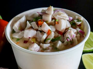 Ceviche mediano pescado
