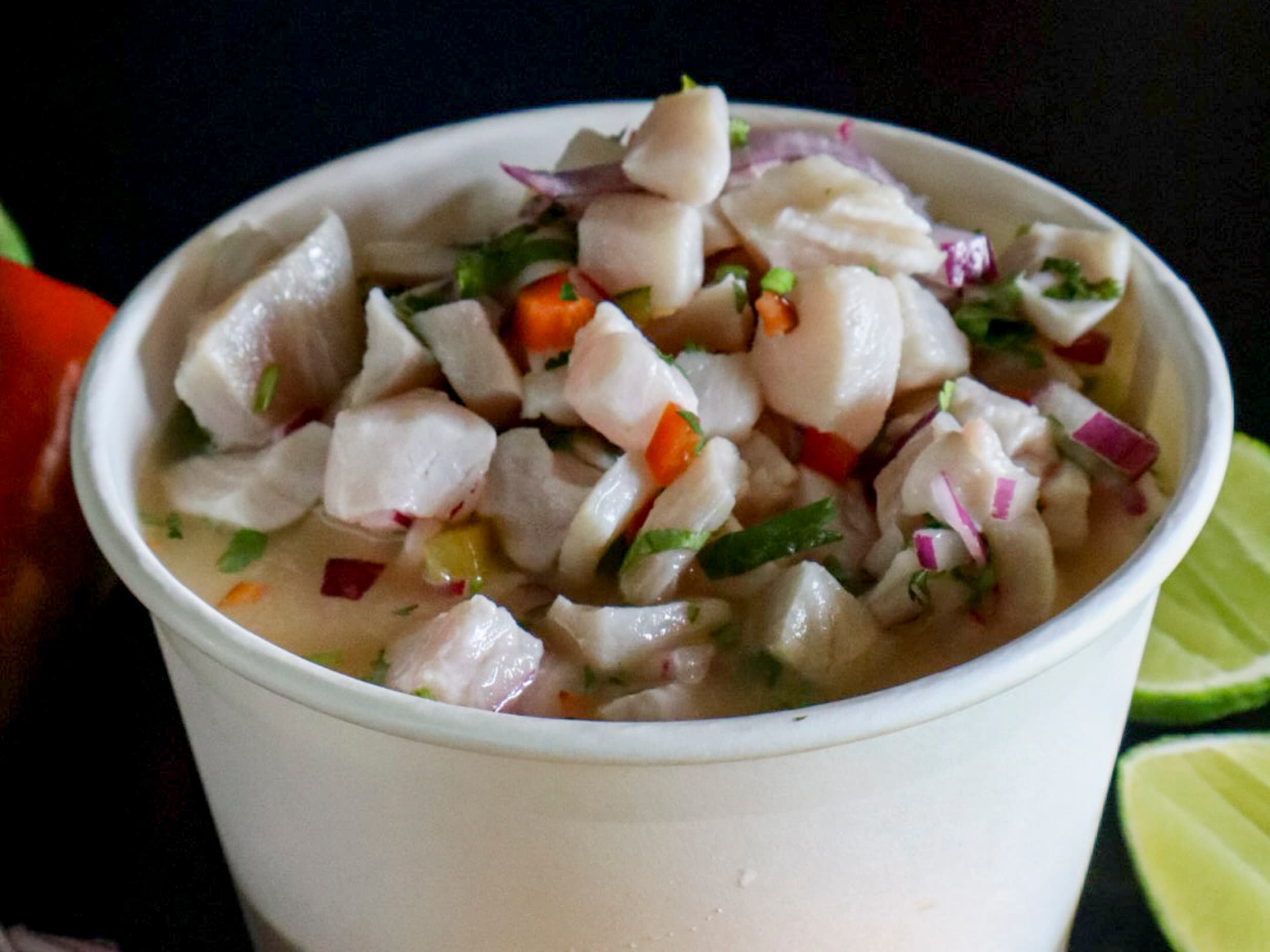 Ceviche mediano pescado