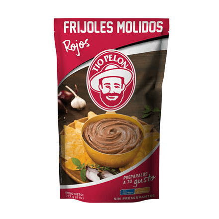 Frijoles Tío Pelón Molidos Rojos 227 g