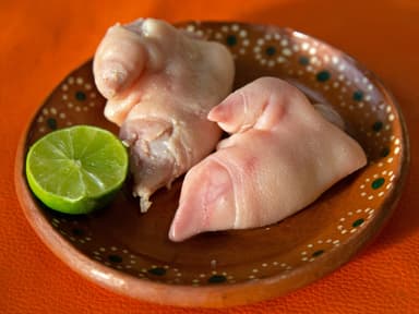 Patita de Puerco Curtida
