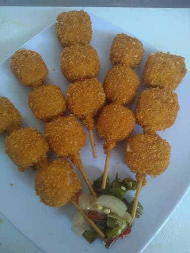 Brochetas de Plátano
