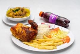 Bandeja con Pollo + Gaseosa 250ml