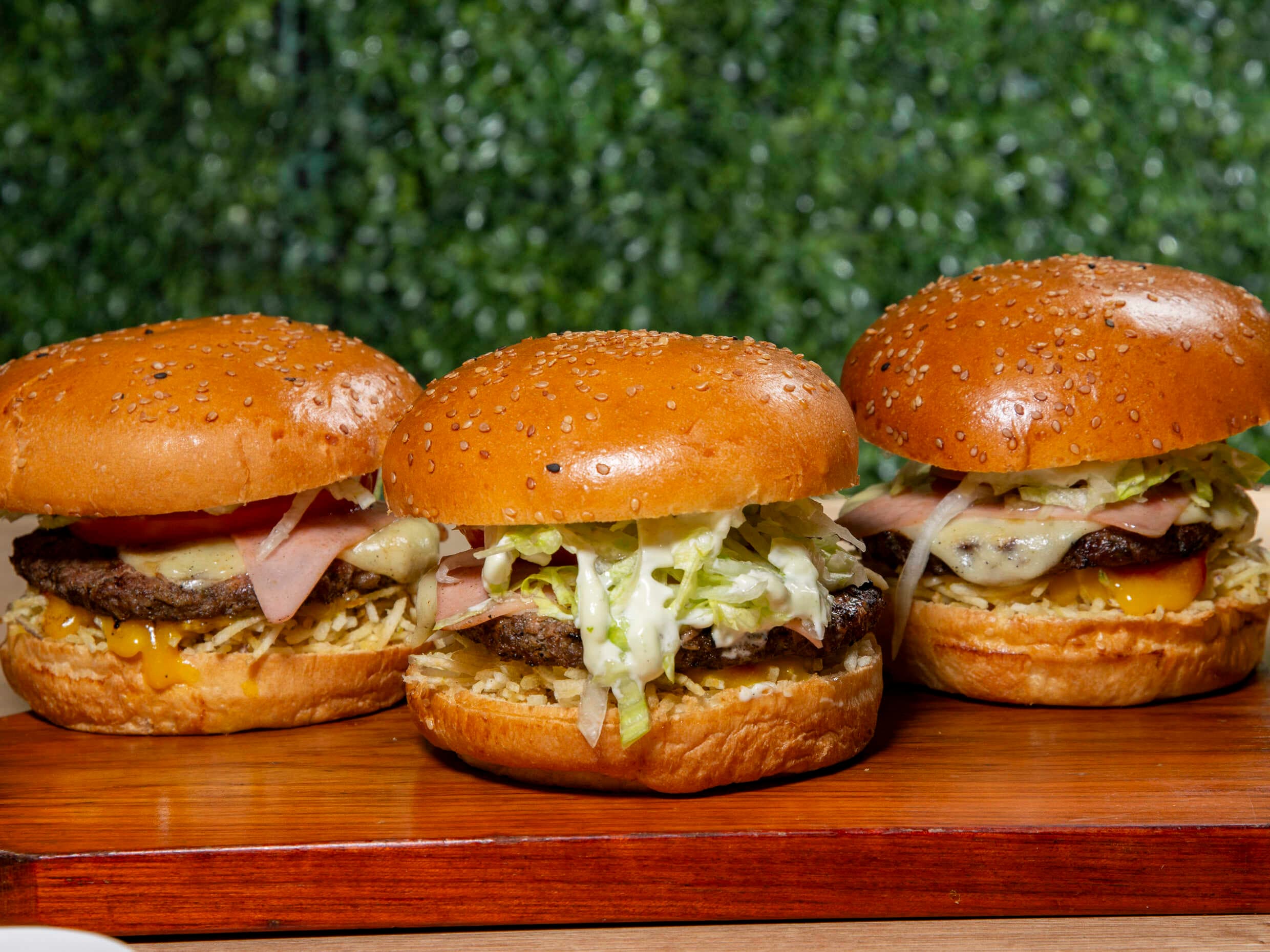 Combo 3: 3 Burgers Sencillas