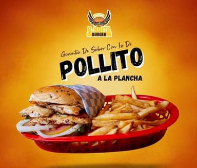 Hamburguesa Pollo
